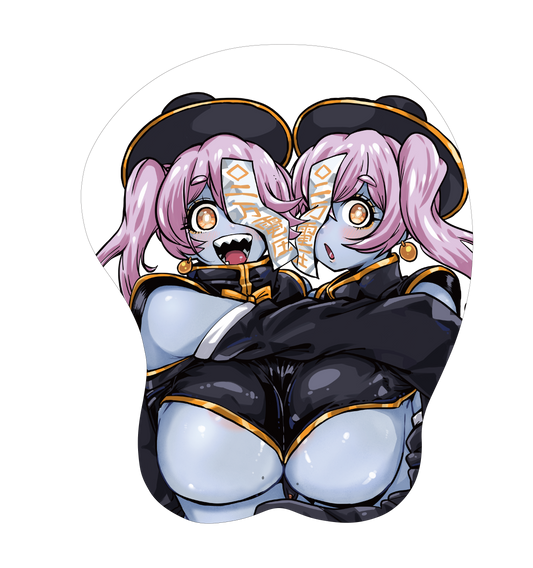 【イガワシゲル描き下ろし】双子キョンシー_マウスパッド