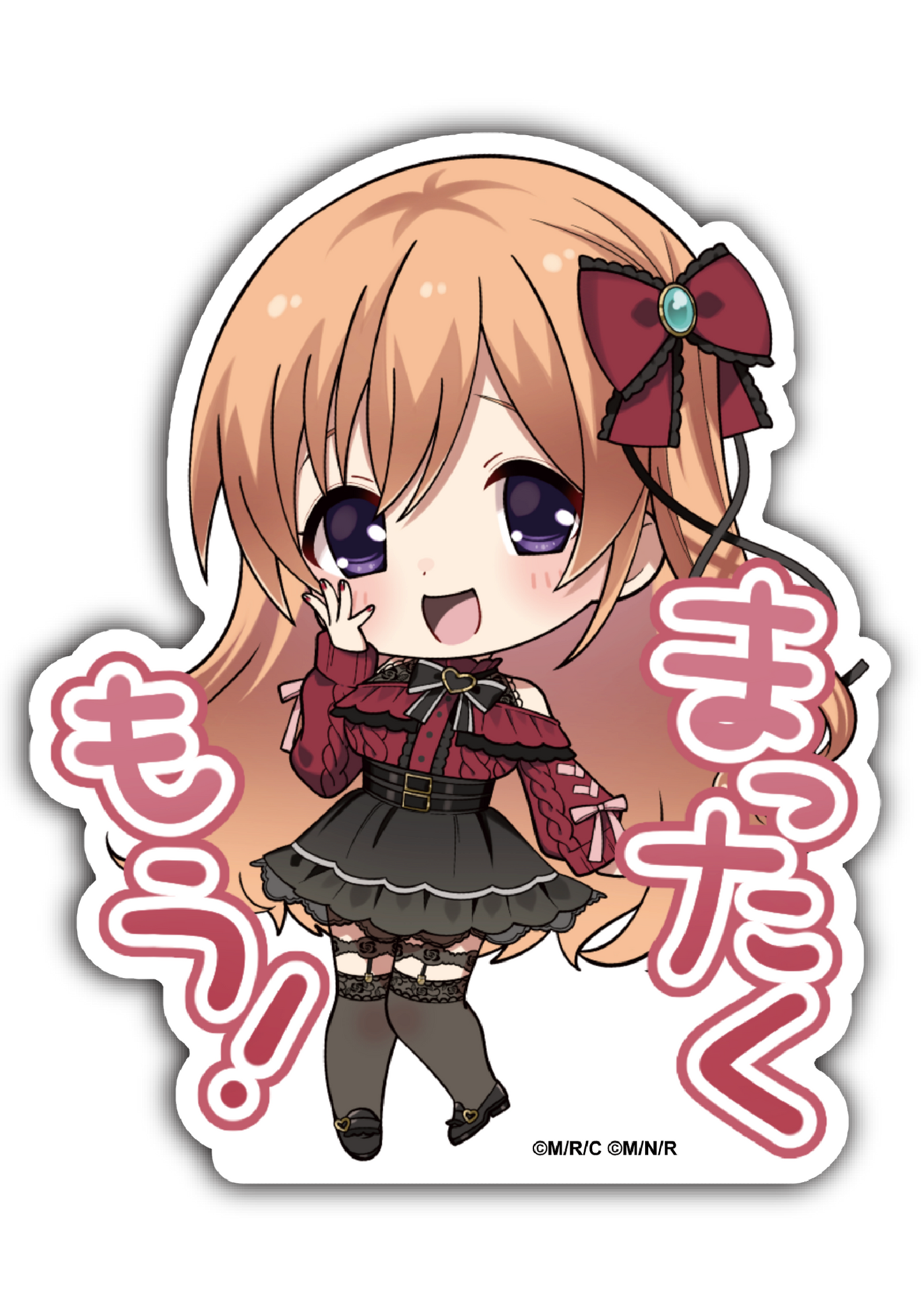 【CHAOS;CHILD】来栖乃々_ホログラムステッカー